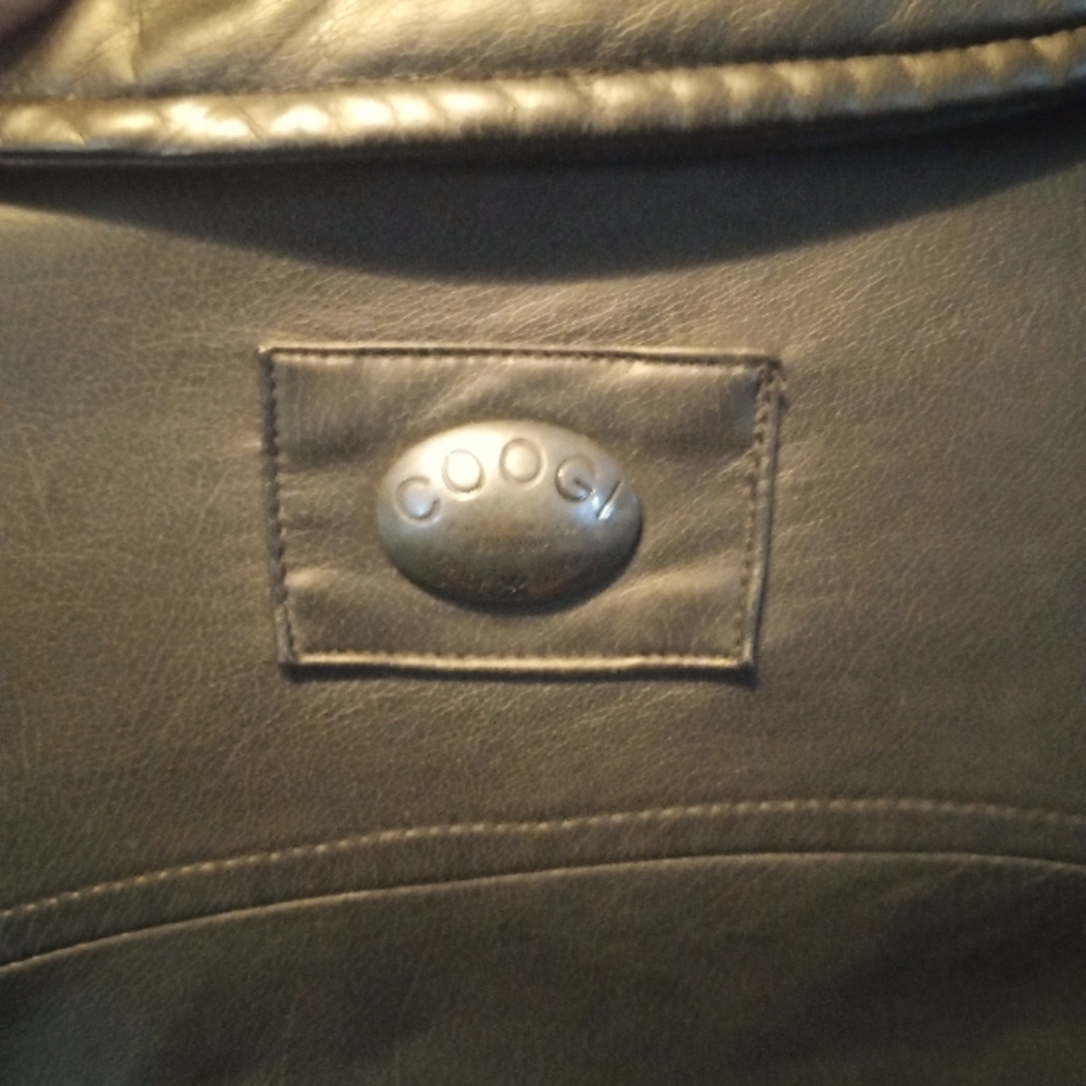 Authentic coogi leather jacket
